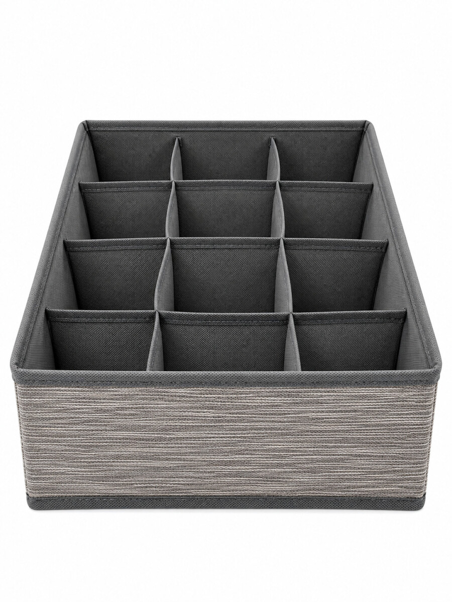 ORGANIZADOR DE ROPA INTERIOR - GRIS 