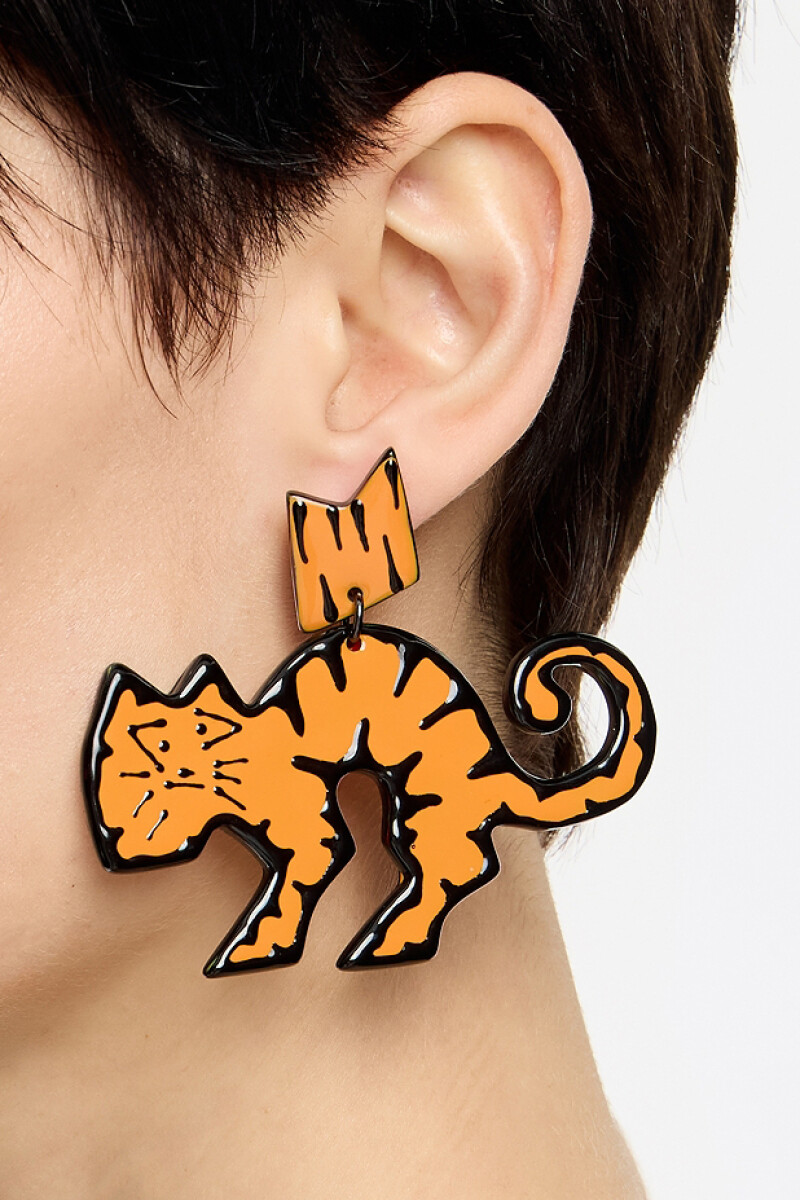 PENDIENTES Naranja