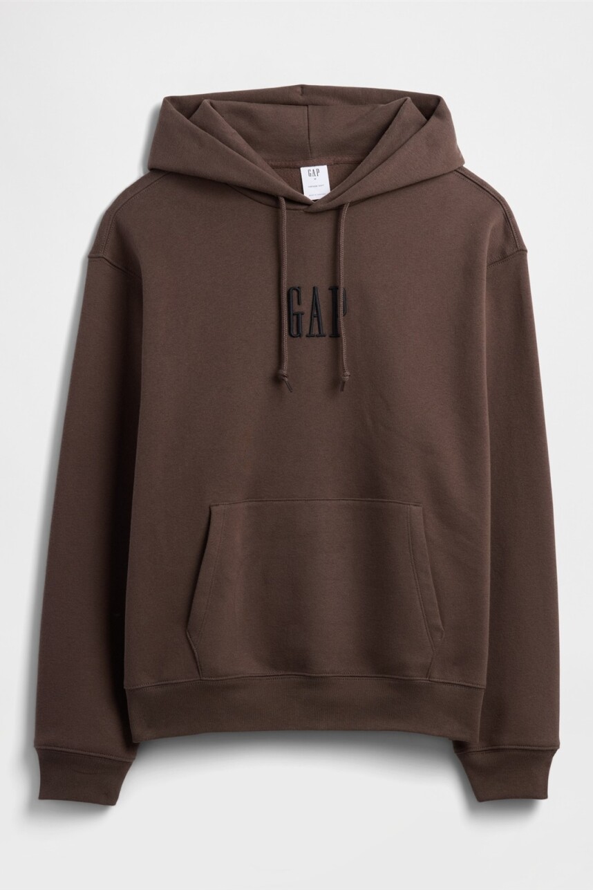 Canguro Logo Gap Oversized Hombre New Brown661