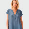 Blusa Tria Celeste