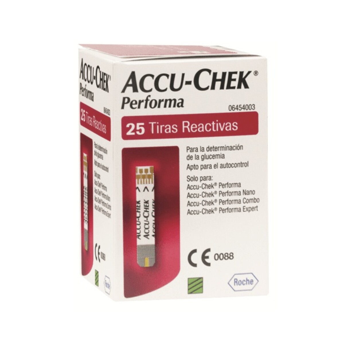 Tiras Accu-Chek Performa 25 Unidades 