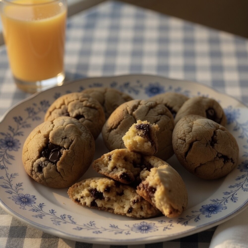 Cookies de Crema de Avellanas con Chocolate Cookies de Crema de Avellanas con Chocolate