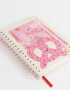 Anotadores Cuadernos y Memos Foodie Cuaderno A5 Con Memo - Rosa Claro