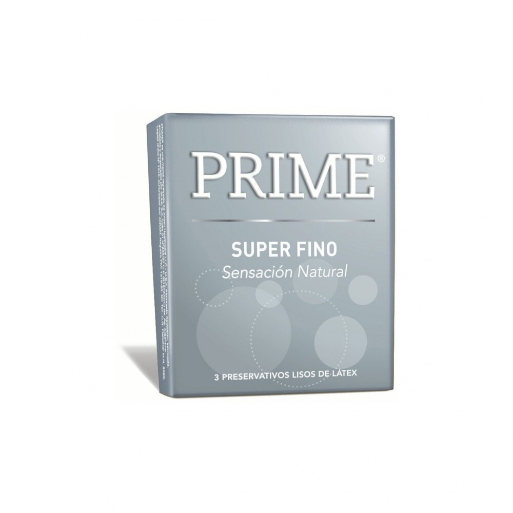 PRIME SUPER FINO PRESERV. CJ X 3 UNID. única