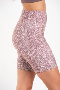 Biker Deportiva Tiro Alto Print