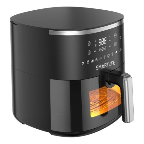 FREIDORA DE AIRE SMARTLIFE 6-LITROS NEGRO SL-AFDV006