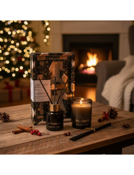 SET VELA + DIFUSOR PURITY LAB GINGERBREAD SET VELA + DIFUSOR PURITY LAB GINGERBREAD