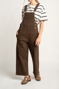Enterito Animal Print Marron