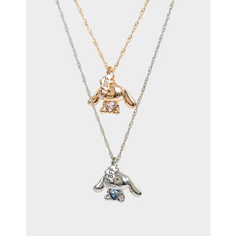 Collares Para Compartir Cinnamoroll Combinacion Bicolor