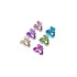 Broches pinzas de colores brillantes 6pcs Broches Pinzas De Colores Brillantes 6pcs