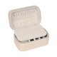 Organizador de joyas beige