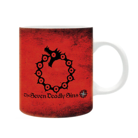 Taza The Seven Deadly Sins red Taza The Seven Deadly Sins red