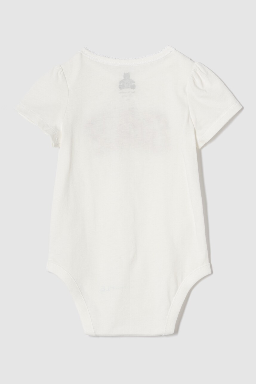 Body Logo Gap Bebé New Off White