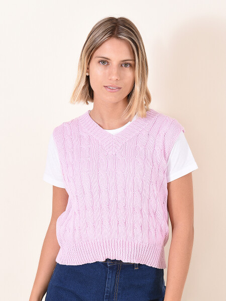 CHALECO ELISA LILA