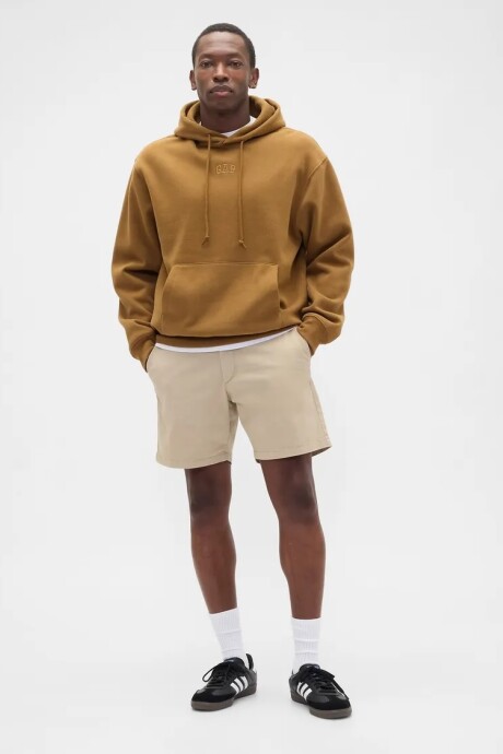 Short Essential Easy 7Inch Hombre Iconic Khaki