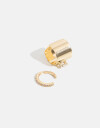 Aros Sets Strass Set De Earcuff - Plateado Rodio