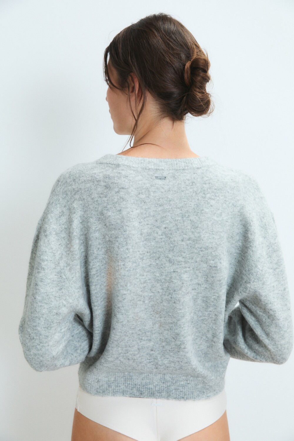 SWEATER CANDY Gris