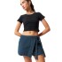 SHORT SALERNO XS-L AZUL ANTIG