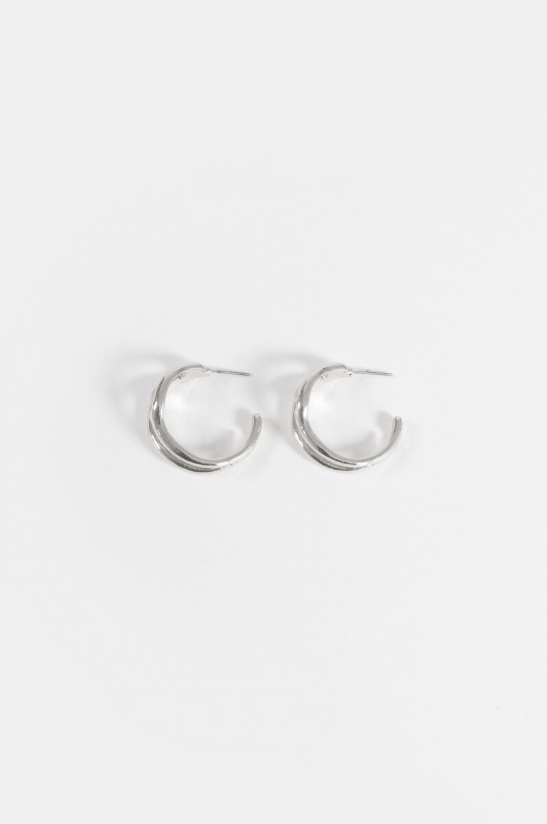 Aros gotic - plateado 
