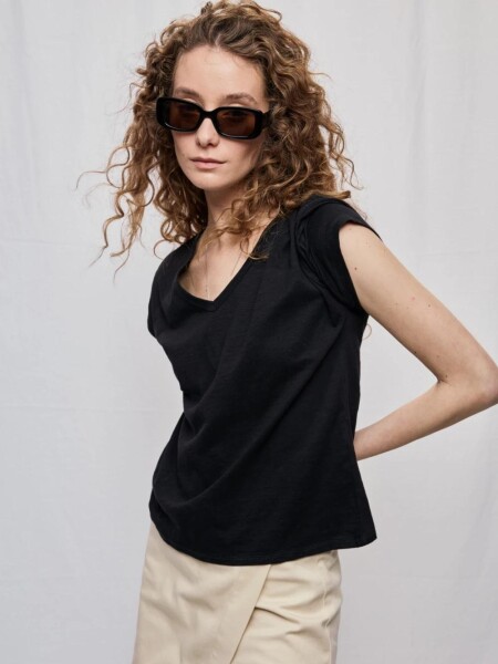 T-SHIRT D.CASSIN HARRY M.C ESC.V NEGRO