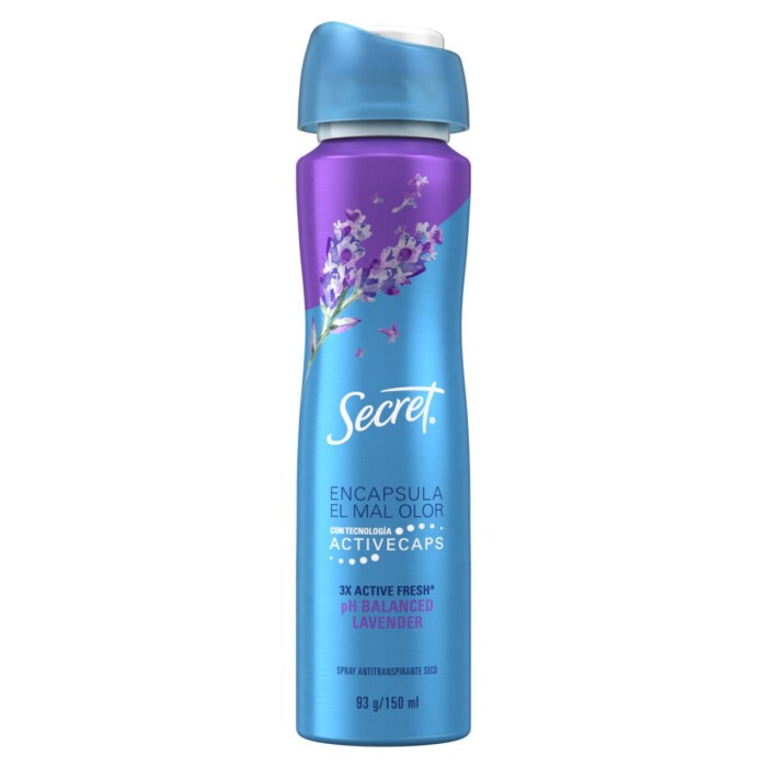 SECRET DEO SPRAY PH BALANCED LAVANDER FR única