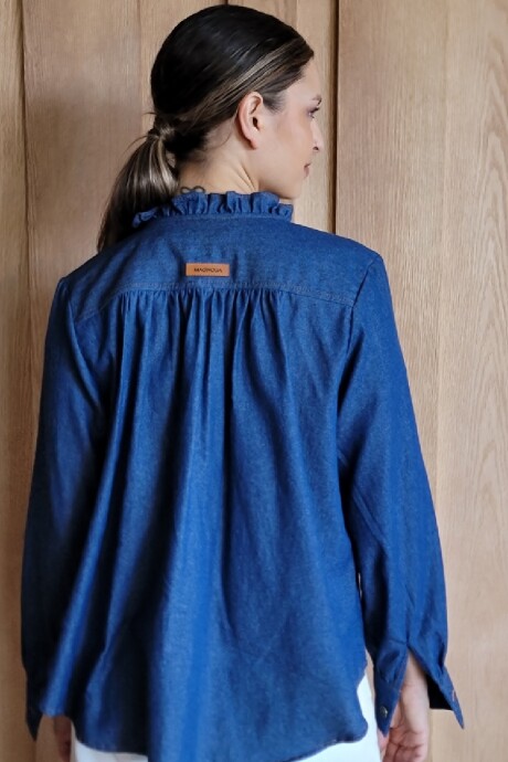 Blusa Sur Denim Azul