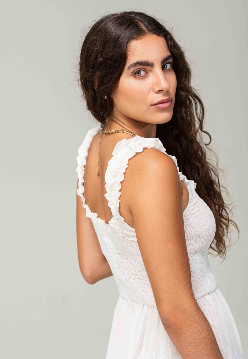 VESTIDO STRADY Blanco