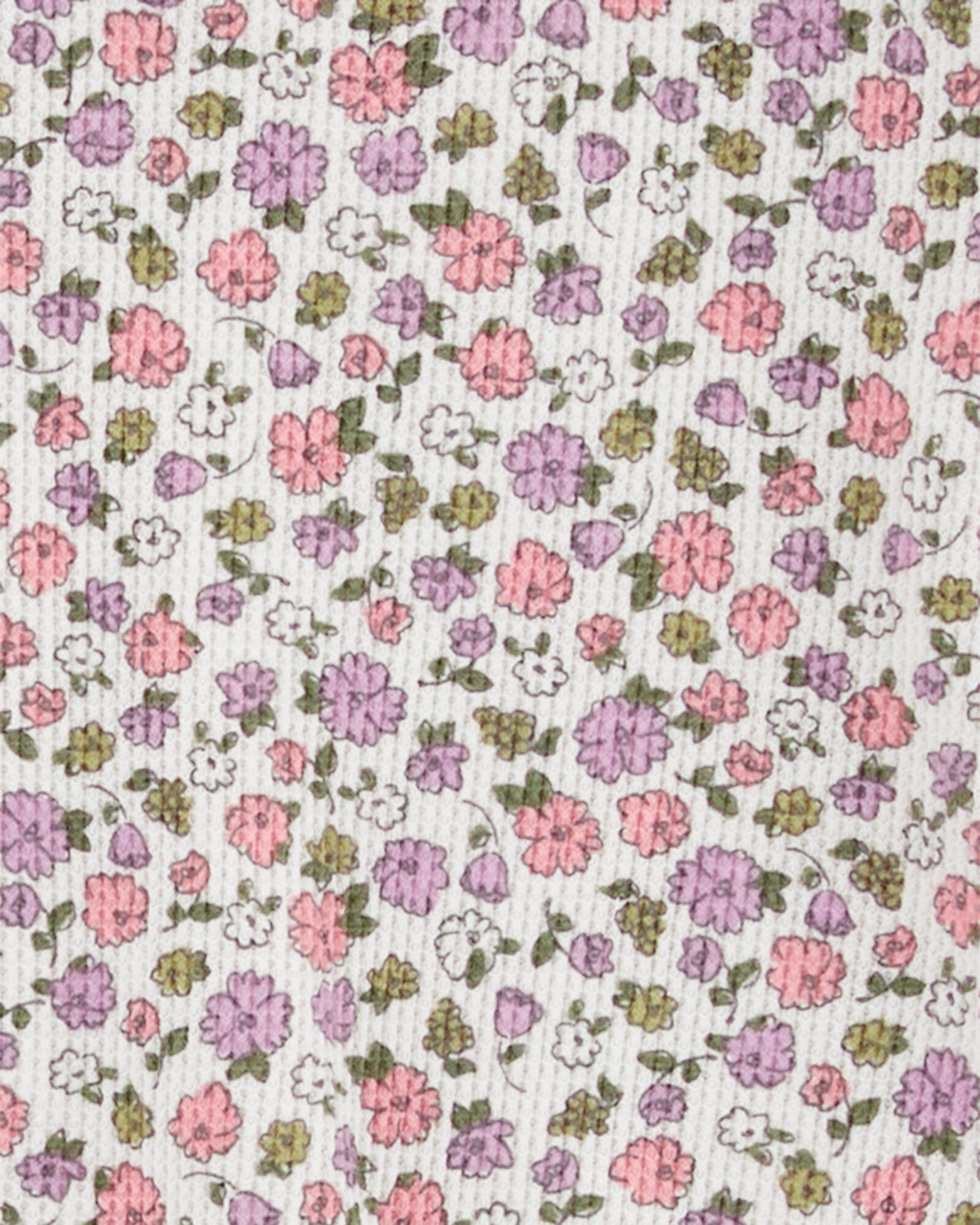 Set dos piezas de algodón, pantalón cargo y remera, diseño floral Set dos piezas de algodón, pantalón cargo y remera, diseño floral