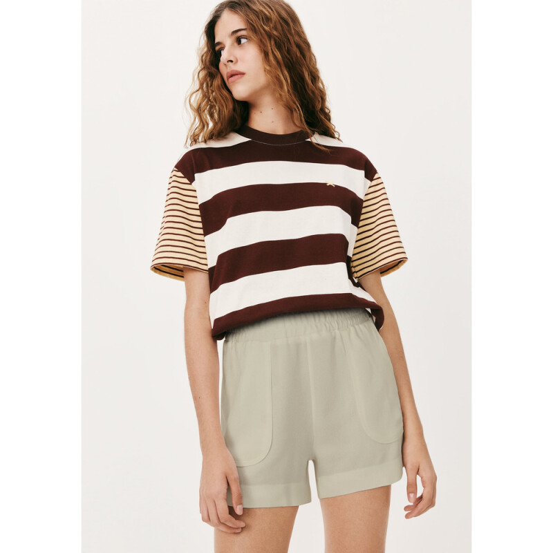 SHORTS FEM OLIVA CLARO