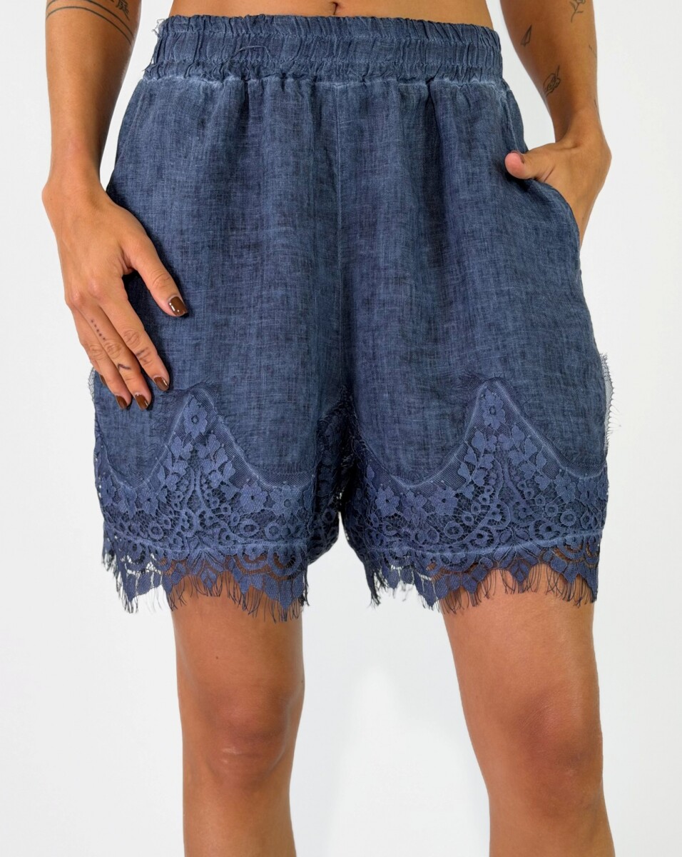 SHORT TULUM - AZUL 