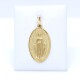 Medalla oro 18k Milagrosa 42mm x25mm Medalla oro 18k Milagrosa 42mm x25mm