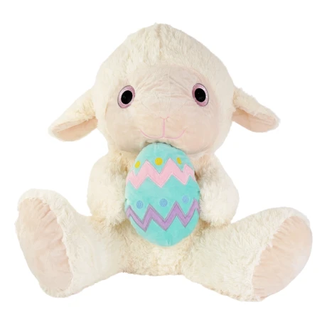 Peluche oveja con huevo de pascuas Peluche oveja con huevo de pascuas