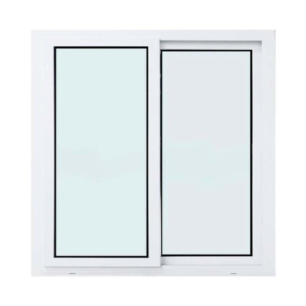 Ventana de PVC Blanco 120 X 100 Cm Corrediza Premium 