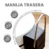 Cesto de basura 12 Litros Residuos Papelera Extraíble Acero Inoxidable Blanco cb008 Cesto de basura 12 Litros Residuos Papelera Extraíble Acero Inoxidable Blanco cb008