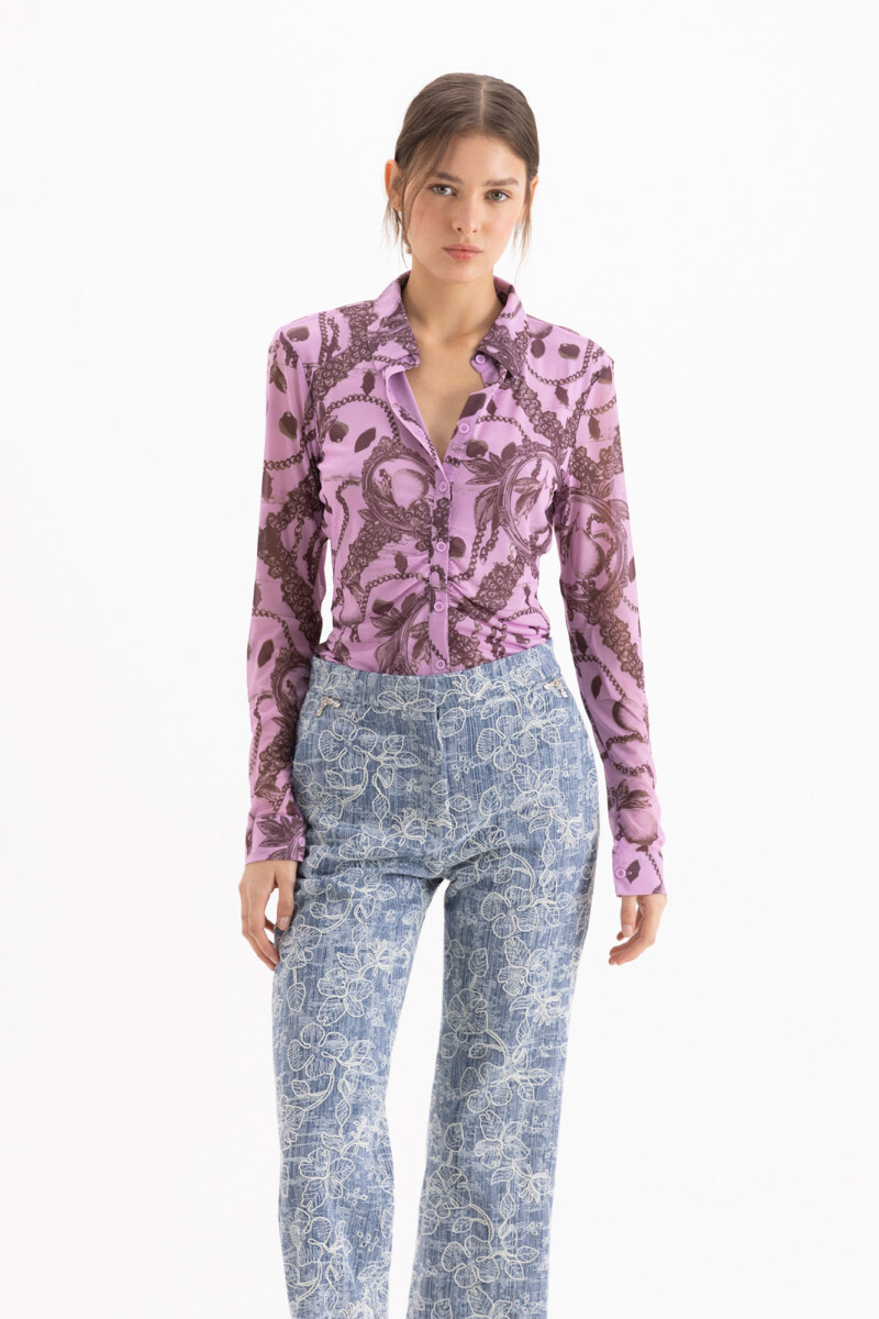 CAMISA CADIZ Fucsia