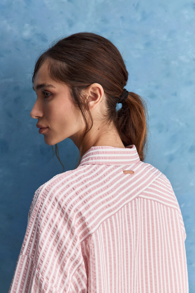CAMISA VELERISTA Rosa Viejo