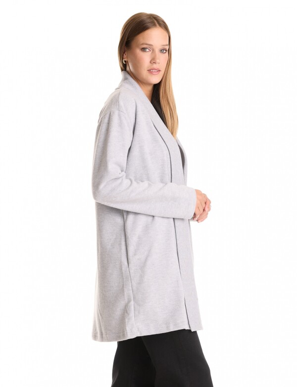 Cardigan Abierto Soft GRIS