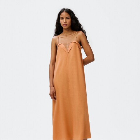 VESTIDO FEM TERRACOTA