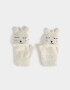 Guantes Infantiles Guantes Infantiles Animalito - Blanco Crudo