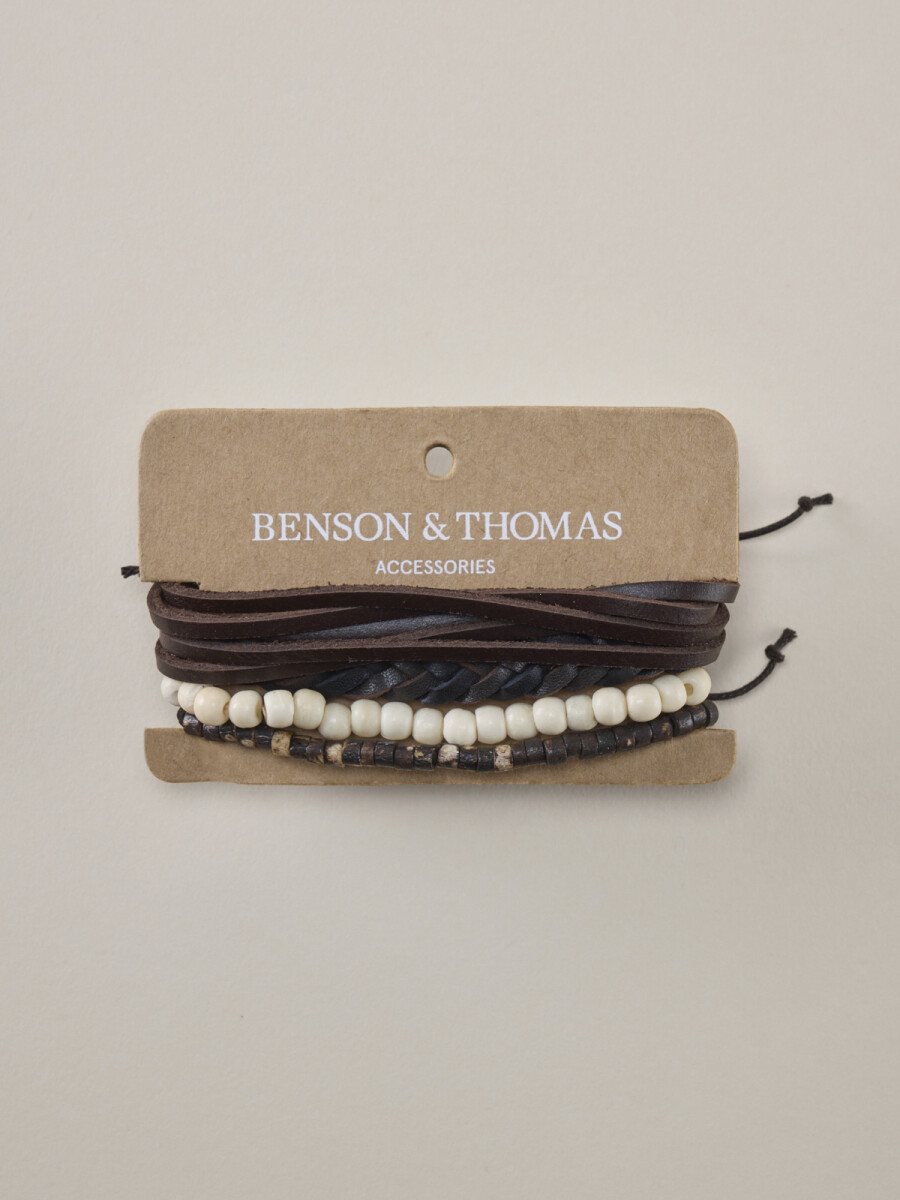BRACELET LIEJA - MARRON 