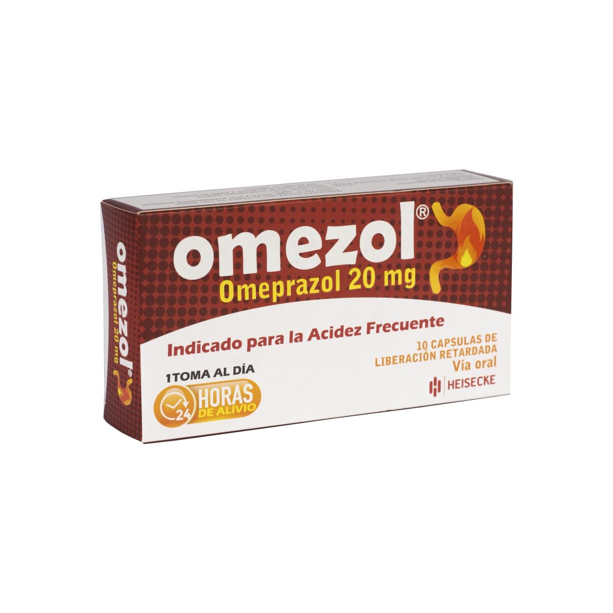 OMEZOL 20 MG. CJ X 10 CAPSULAS 