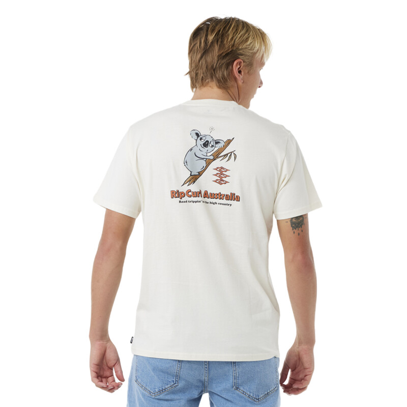 Remera Rip Curl Australia Fun Times Desto - Blanco Remera Rip Curl Australia Fun Times Desto - Blanco
