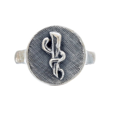 Anillo de plata 925, MEDICO. Anillo de plata 925, MEDICO.