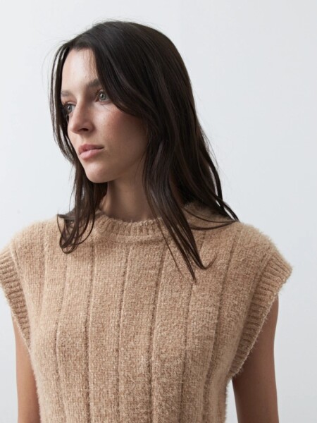 CHALECO D.CASSIN HUANUCO BEIGE