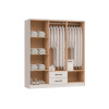 Ropero Pequim 6 Puertas Blanco Ropero Pequim 6 Puertas Blanco