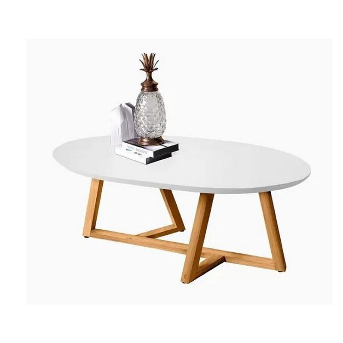 MESA DE CENTRO NATIVA CLASSIC BLANCO/ALMENDRA 