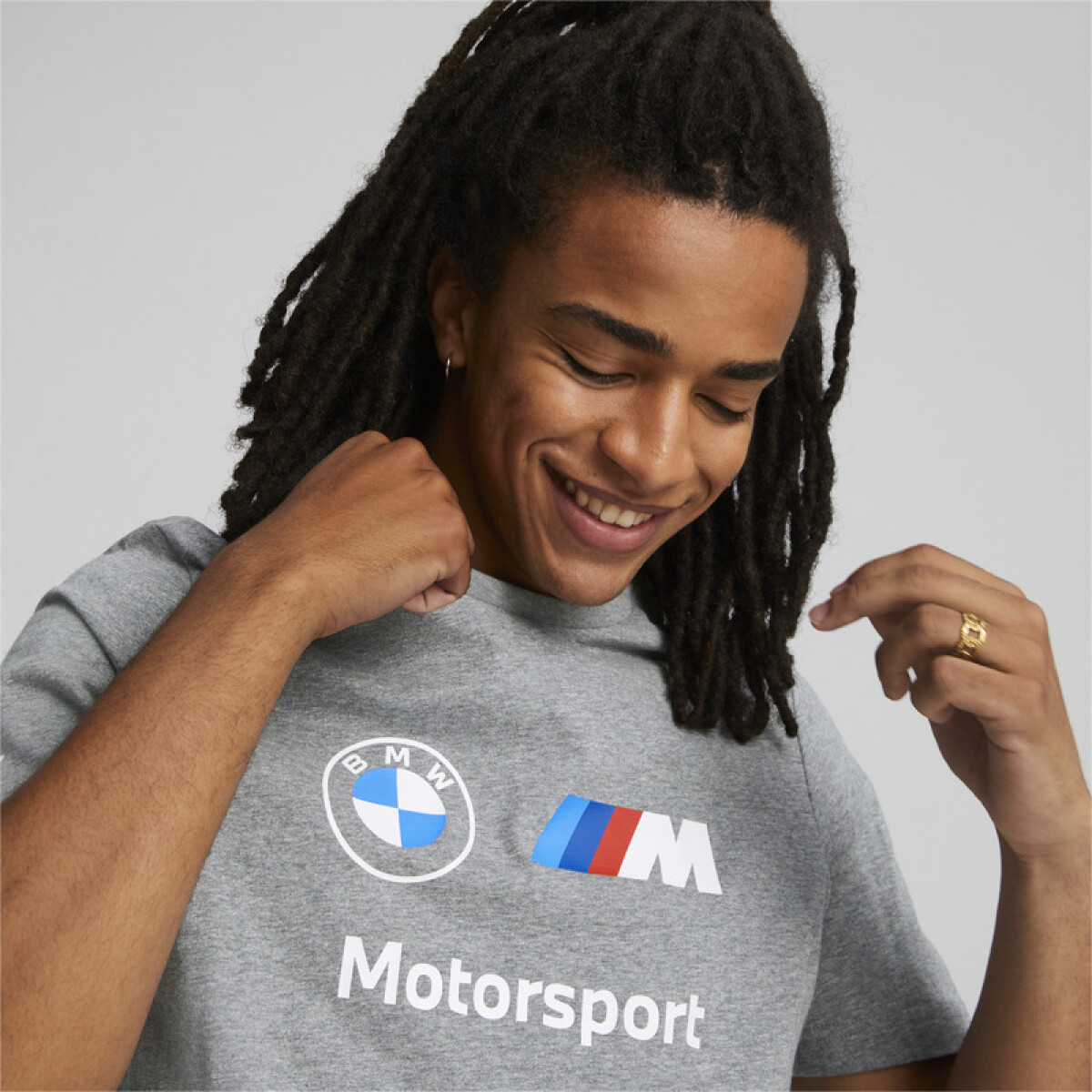 BMW MMS ESS Logo Tee 53624603 - Gris 