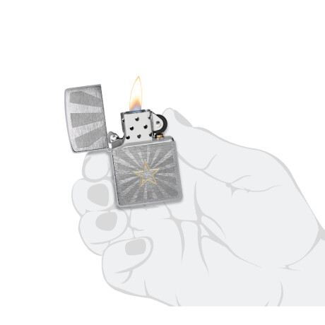 Encendedor Zippo Plata C/diseño 0