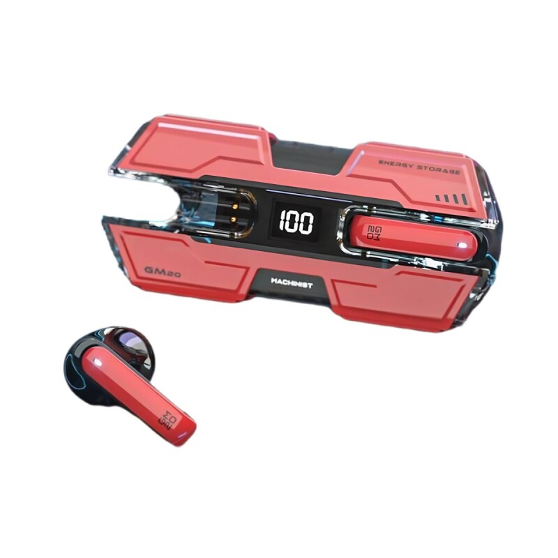Auriculares Bluetooth para Juegos rojos Auriculares Bluetooth para Juegos rojos