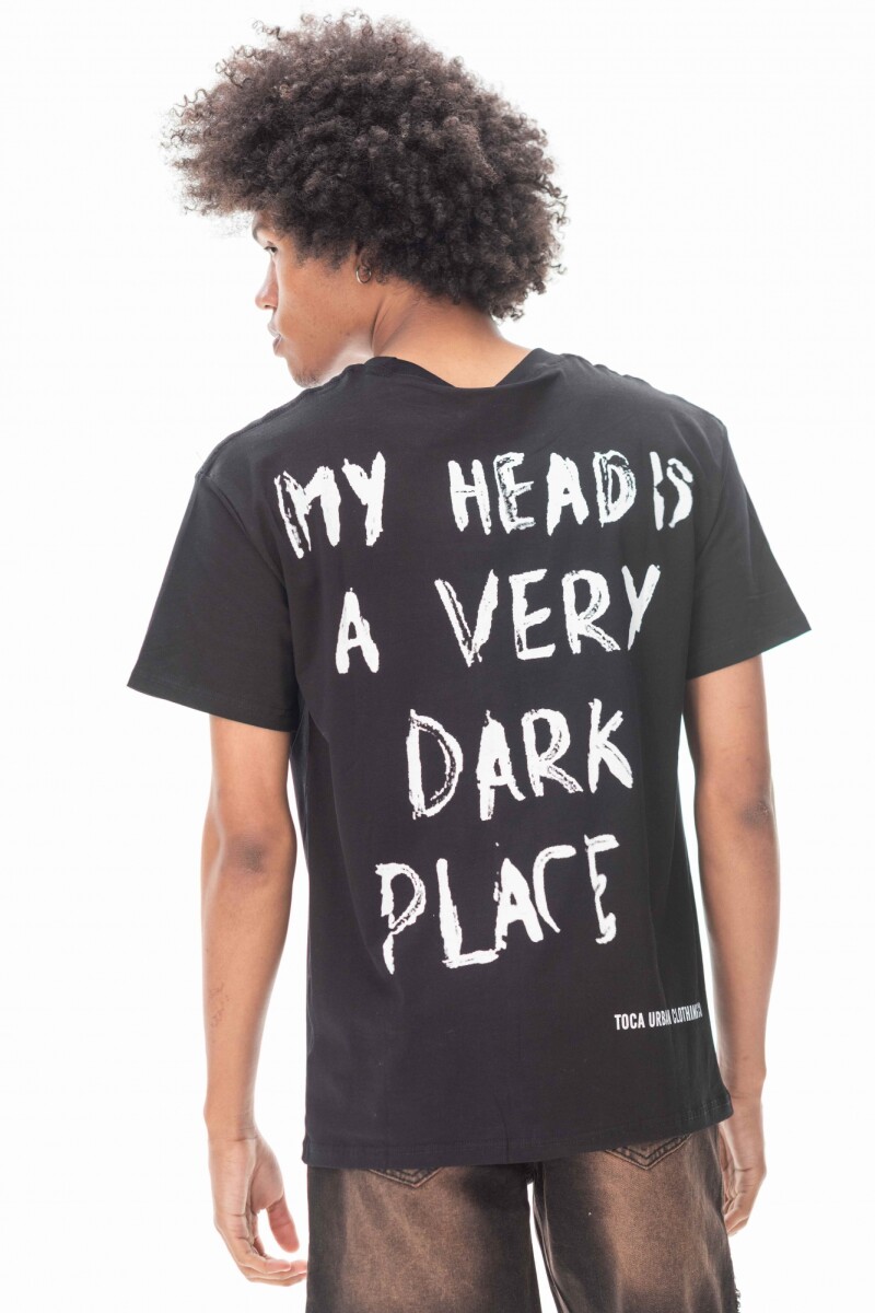 Remera Head Negro